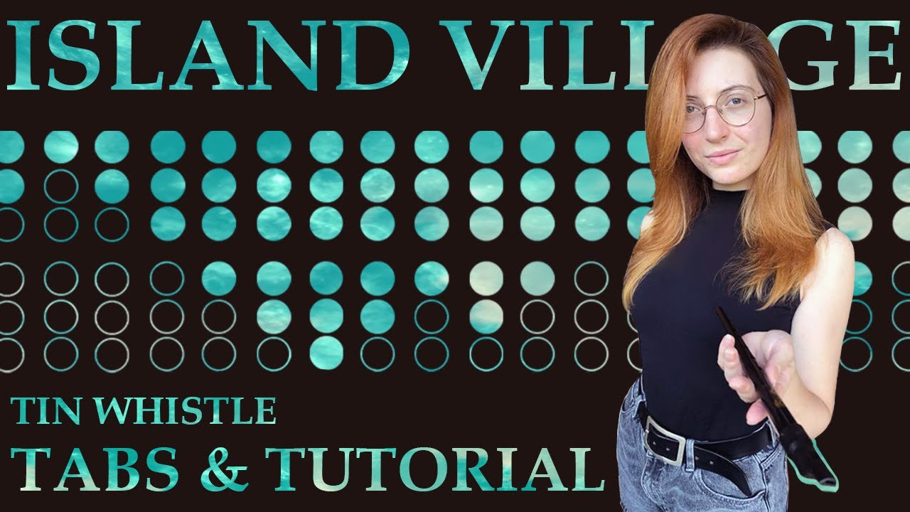 Tin Whistle Tabs + Tutorial: Lineage 2 - Talking Island Village Theme (Island Village)