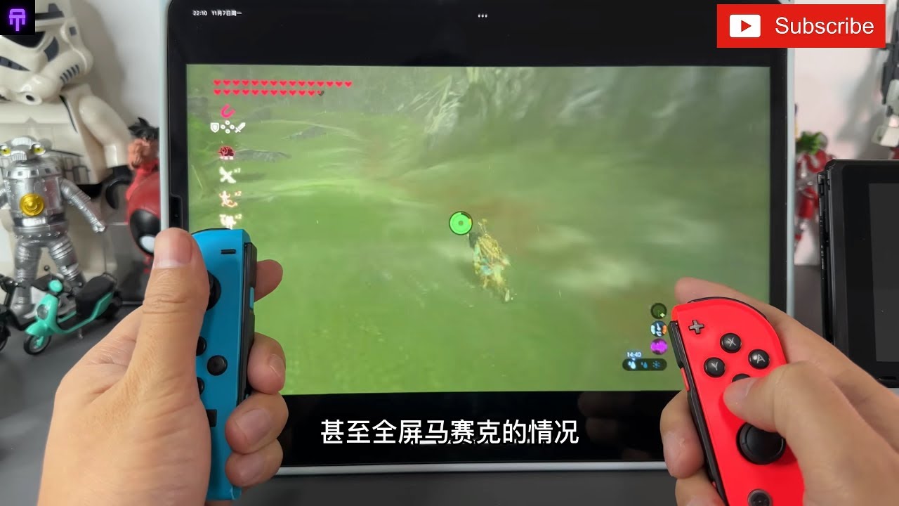 iPad to Switch Portable Screen -Hibis Wireless Image Transmitter Test