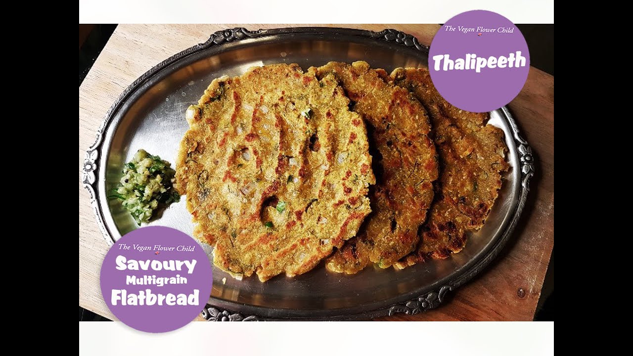 Thalipeeth Recipe||MaharashtrianCusine||SavouryMultigrainFlatbread