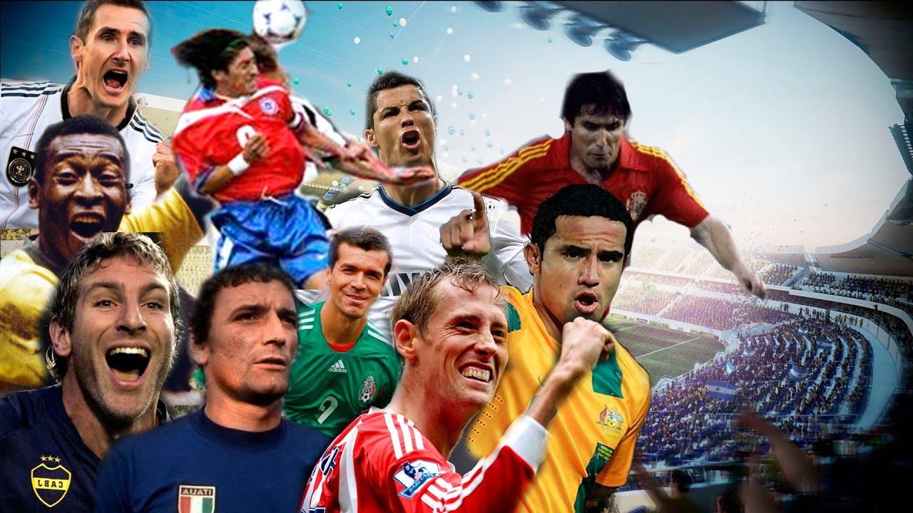 ● TOP 10 ►► MEJORES CABECEADORES DE LA HISTORIA  ●  TOP 10 ►► HISTORICALS HEADERS OF THE BALL ●