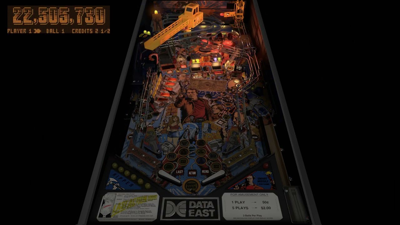 The Last Action Hero (VPW) Pinball VPX
