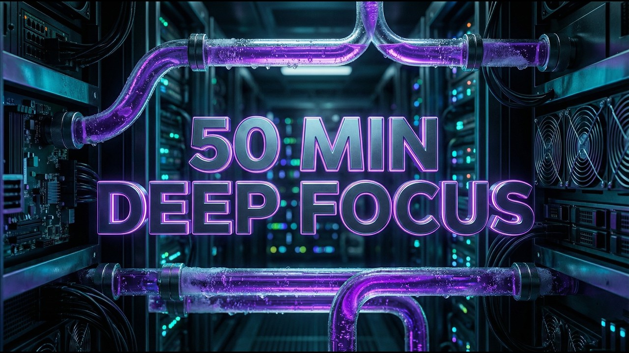 ⚡️ MIDNIGHT SPRINT : 50 MIN Deep House Mix for High Velocity Coding 4K 24fps