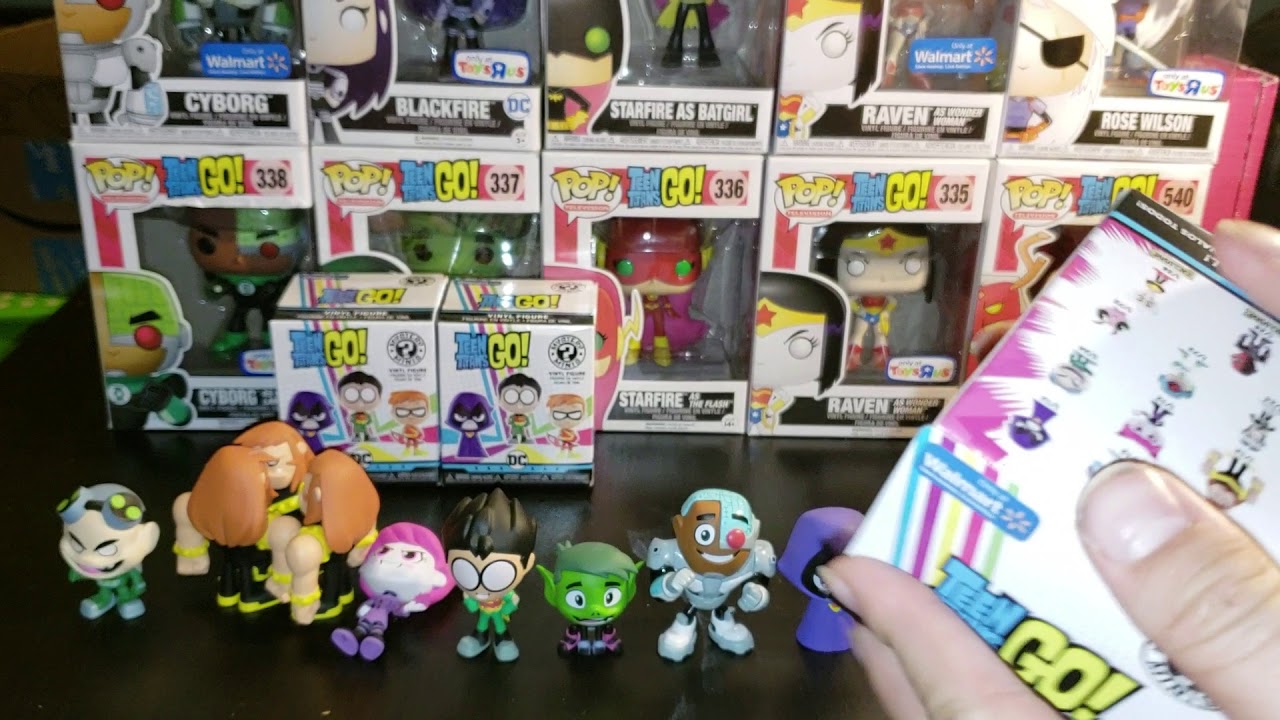 Teen Titans Go Mystery Minis Unboxing *Walmart Exclusive* Funko Teen Titans Go to the Movies