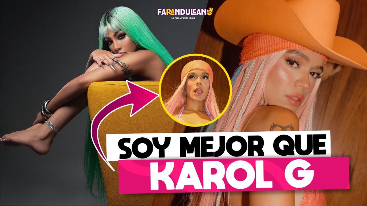 YAILIN LA MÁS VIRAL QUIERE DESTRONAR EL NUEVO ÉXITO DE KAROL G.