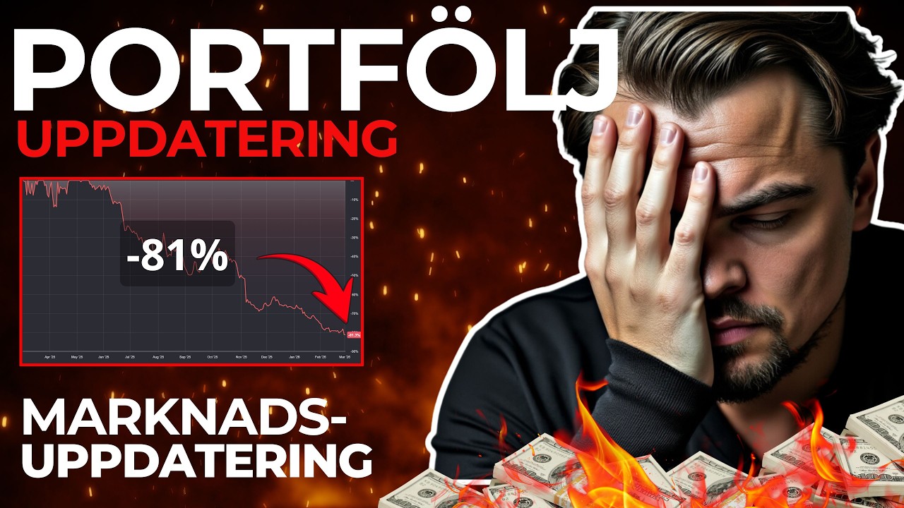 Portf&ouml;ljuppdatering Mars 2026: Nvidia &ndash;10%, Duolingo Krasch & Industriv&auml;rden Varning?