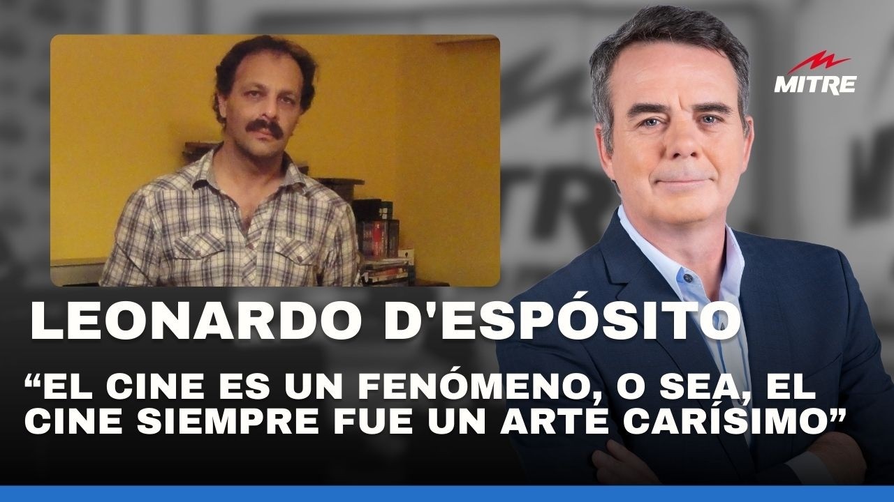La nota completa a Leonardo D'espósito, crítico de cine y periodista, en 