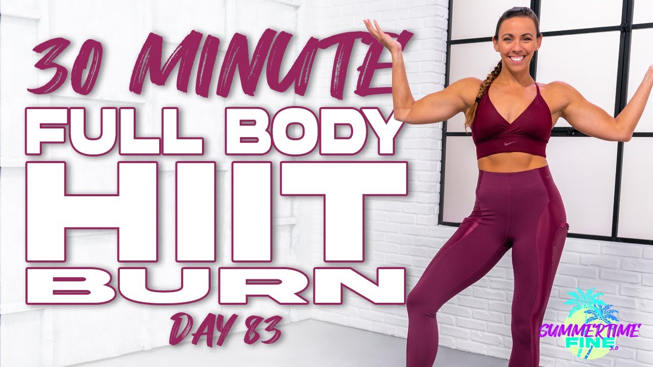 30-минутная тренировка на всё тело без дополнительного оборудования | Summertime Fine 3.0 — День 83