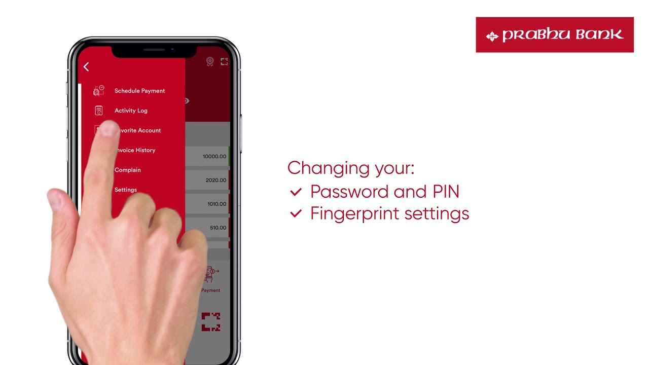 Prabhu bank: How to use Prabhu Mobile Banking app.