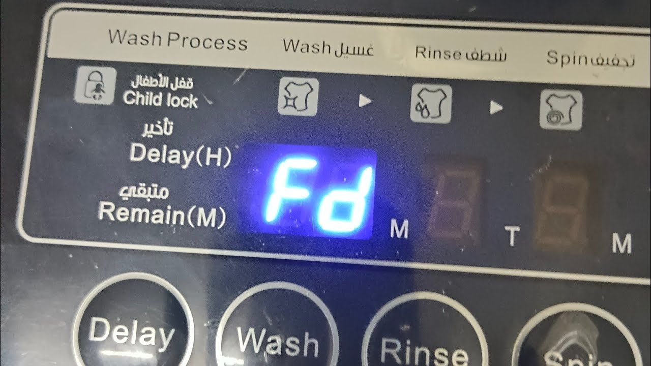 How to Repair Haam electric automatic washing machine arrow code FD