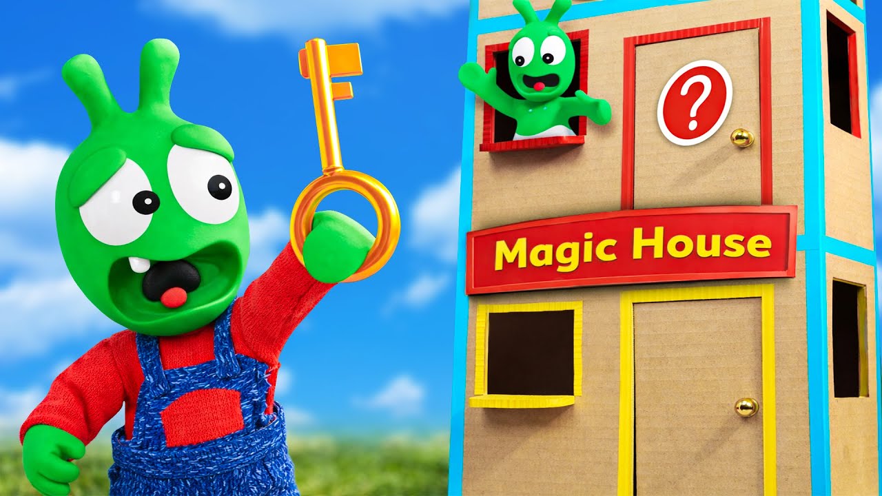 Pea Pea Rescues His Brother from the Magic Building — Can He Make It!?