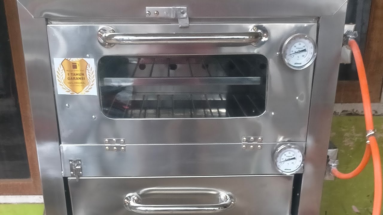Multifunctional Gas Oven. Hairline Stainless Steel, Type 201 SUS BA, Custom to Johor, Malaysia