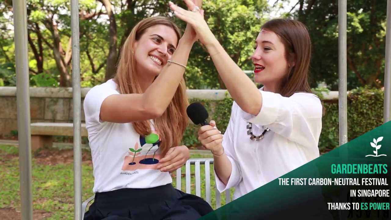 GARDEN BEATS 2018 - 100% CARBON NEUTRAL FESTIVAL - Interview with GITNB