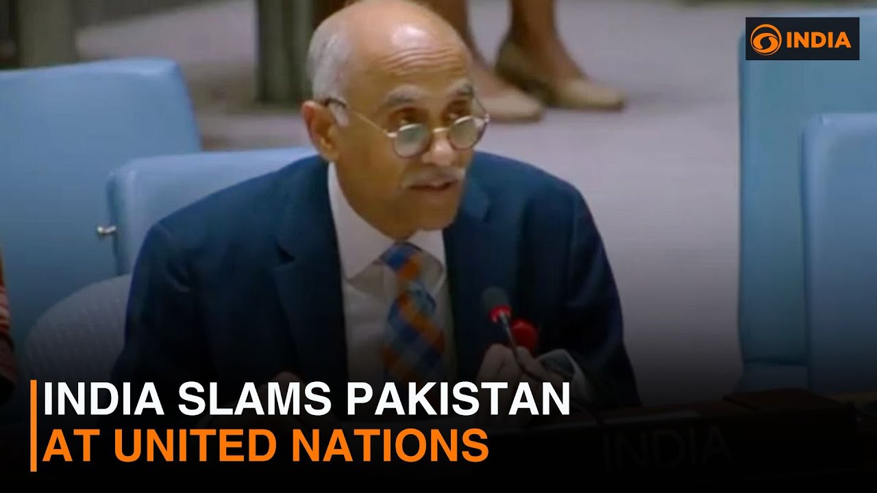 India Slams Pakistan at UN | Strong Response at Global Forum | DD India
