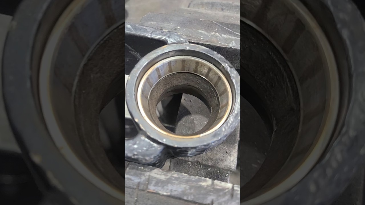 cool trick to remove hard to remove bearing races. weld around the race, it will shrink and fall out