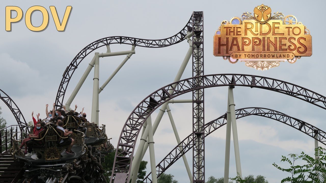 Ride to Happiness POVs (Front, Back, 2021), Plopsaland De Panne Mack Spinner | Non-Copyright