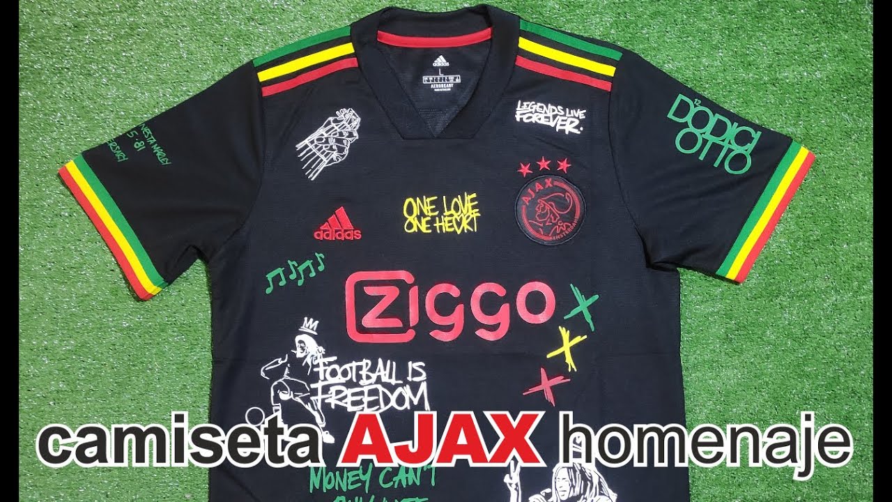 Review CAMISETA AJAX 21/22 * [Homenaje Bob Marley]