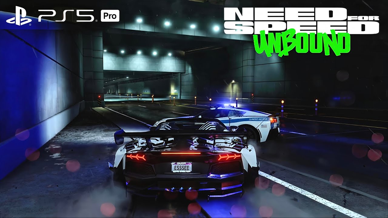 PS5 PRO | Need For Speed UNBOUND - Lamborghini - Heat Level 5 | 4K UltraHD Gameplay 