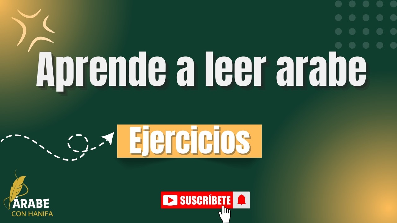 Ejercicios Árabe Desde Cero – Clase 6 | Letras Egoístas, Harakat, Tanween y Prolongación de Vocales