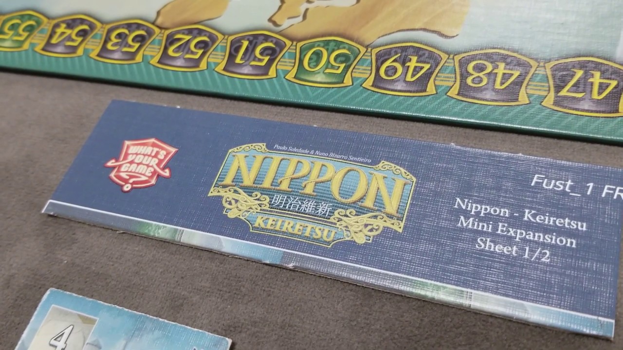 Nippon Keiretsu Expansion: How to Play
