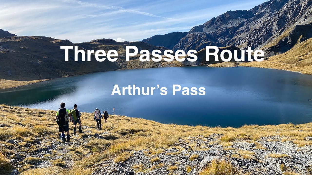 Three Passes Route, Arthur's Pass National Park, New Zealand