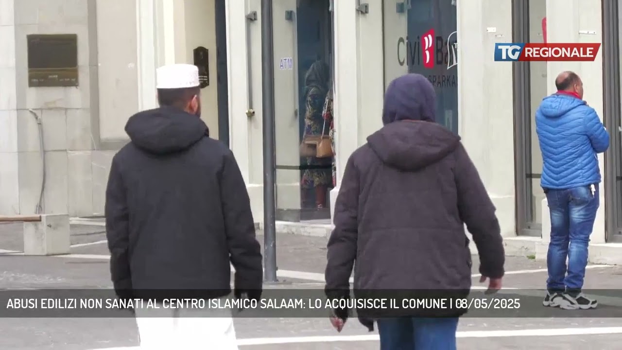 ABUSI EDILIZI NON SANATI AL CENTRO ISLAMICO SALAAM: LO ACQUISISCE IL COMUNE | 08/05/2025