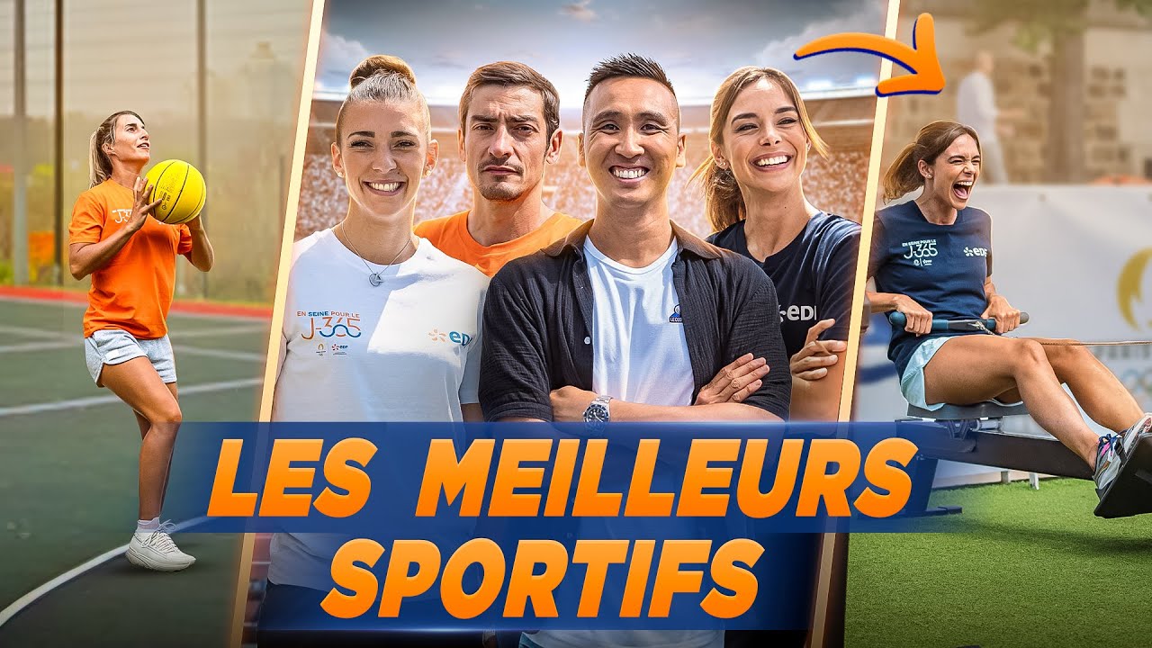 Qui seront les meilleurs sportifs : on prépare les JO de Paris 2024 !
