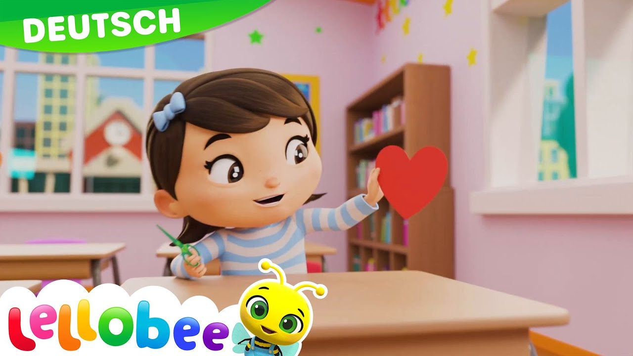 Ich liebe meine Familie! Valentinstag Lied | Kinderlieder | Lellobee | Cartoons f&uuml;r Kinder
