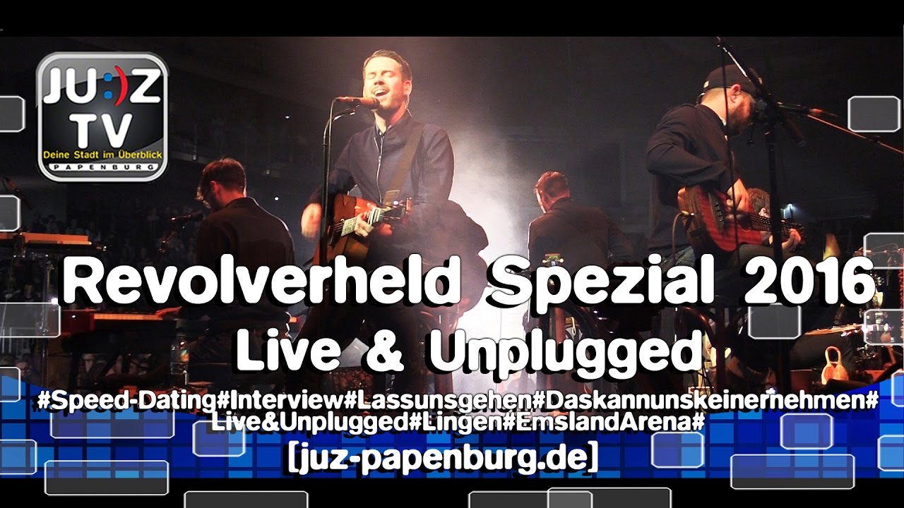 JUZ TV Dezember 2016 Revolverheld Spezial MTV-Unplugged Tour