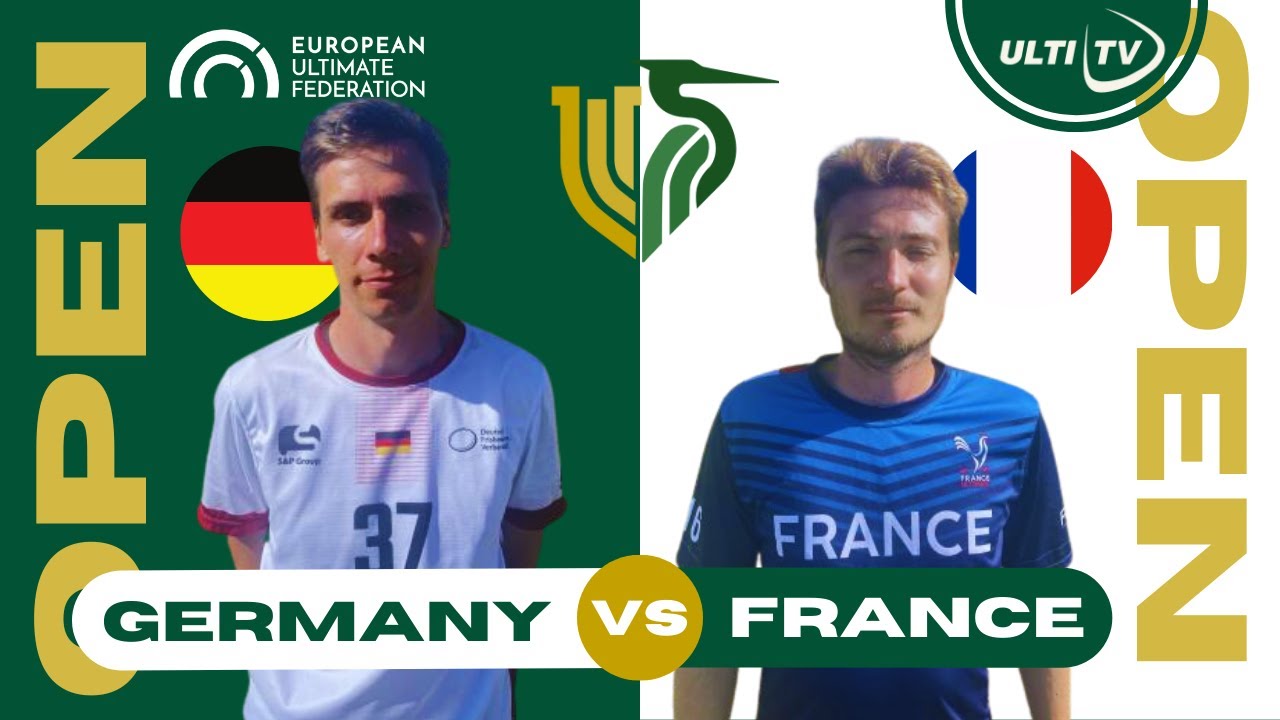Germany vs France  — OPEN Power Pool — European Ultimate Championships #EUC2023