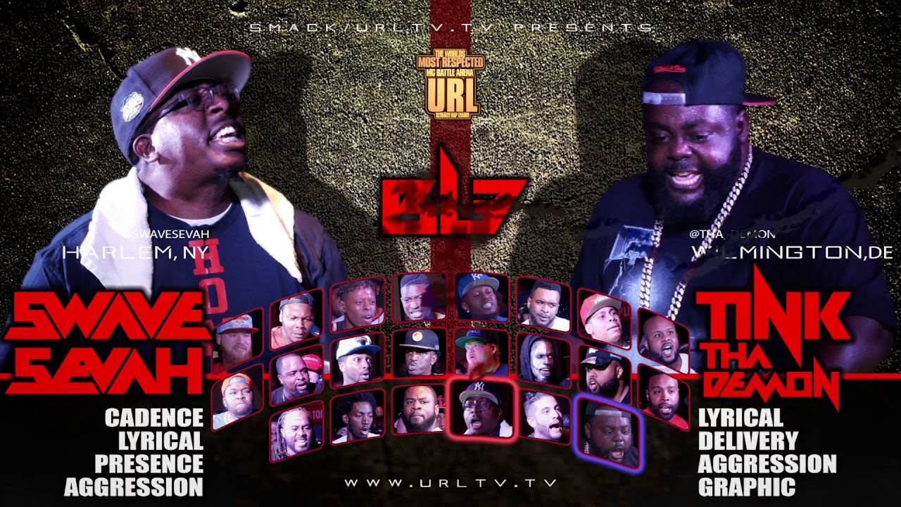 SWAVE SEVAH VS TINK THA DEMON SMACK/URL BATTLE | URLTV