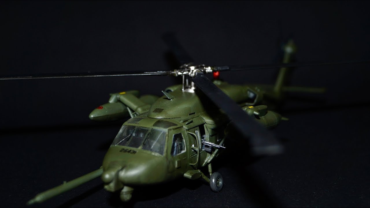 Night Hawk MH-60 Italeri Model 1:72