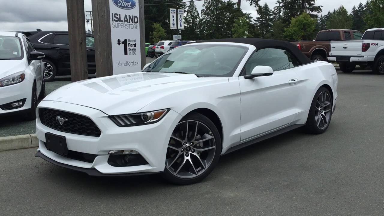 2017 Ford Mustang 2dr Conv EcoBoost Premium | Island Ford