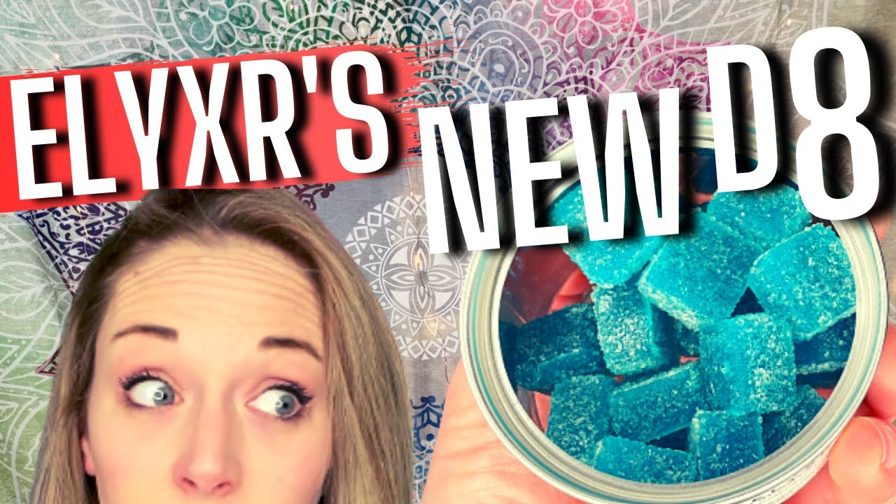 Blue Raspberry Delta 8 THC Gummies | Elyxr Review