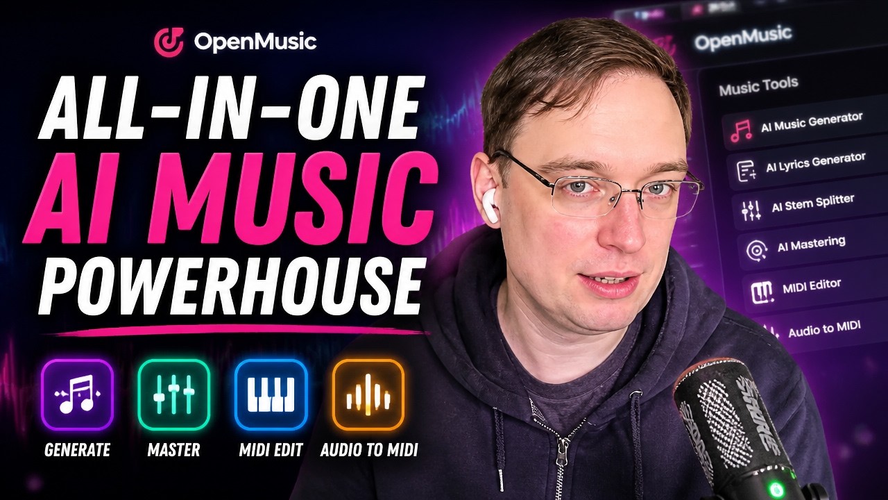 Я не могу поверить в количество функций этого ИИ-генератора музыки &mdash; Open Music AI