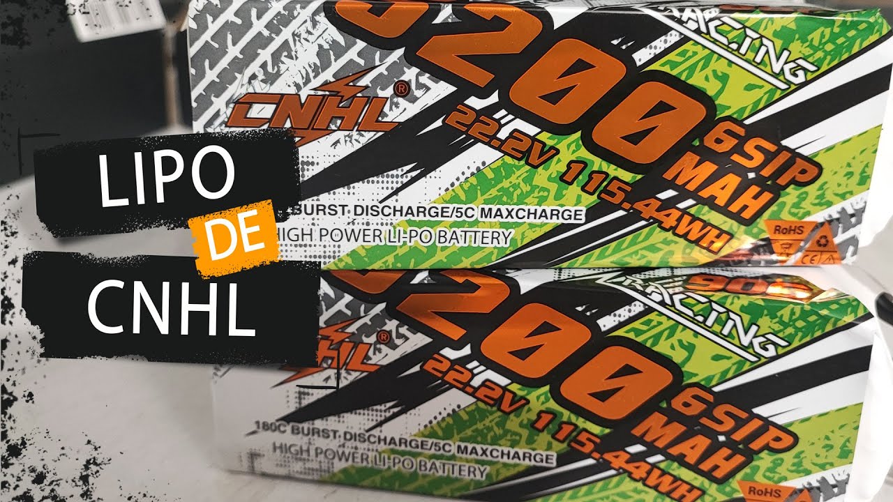 Présentation de Lipo CNHL 5200 90C, DXF et Gen ace Bashing. #cnhl #dxf