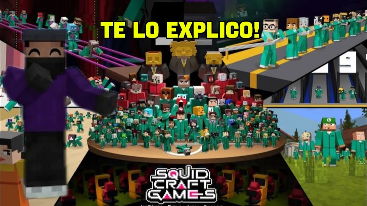 TE EXPLICO SQUID CRAFT GAMES EN MENOS DE 10 MINUTOS!!! 