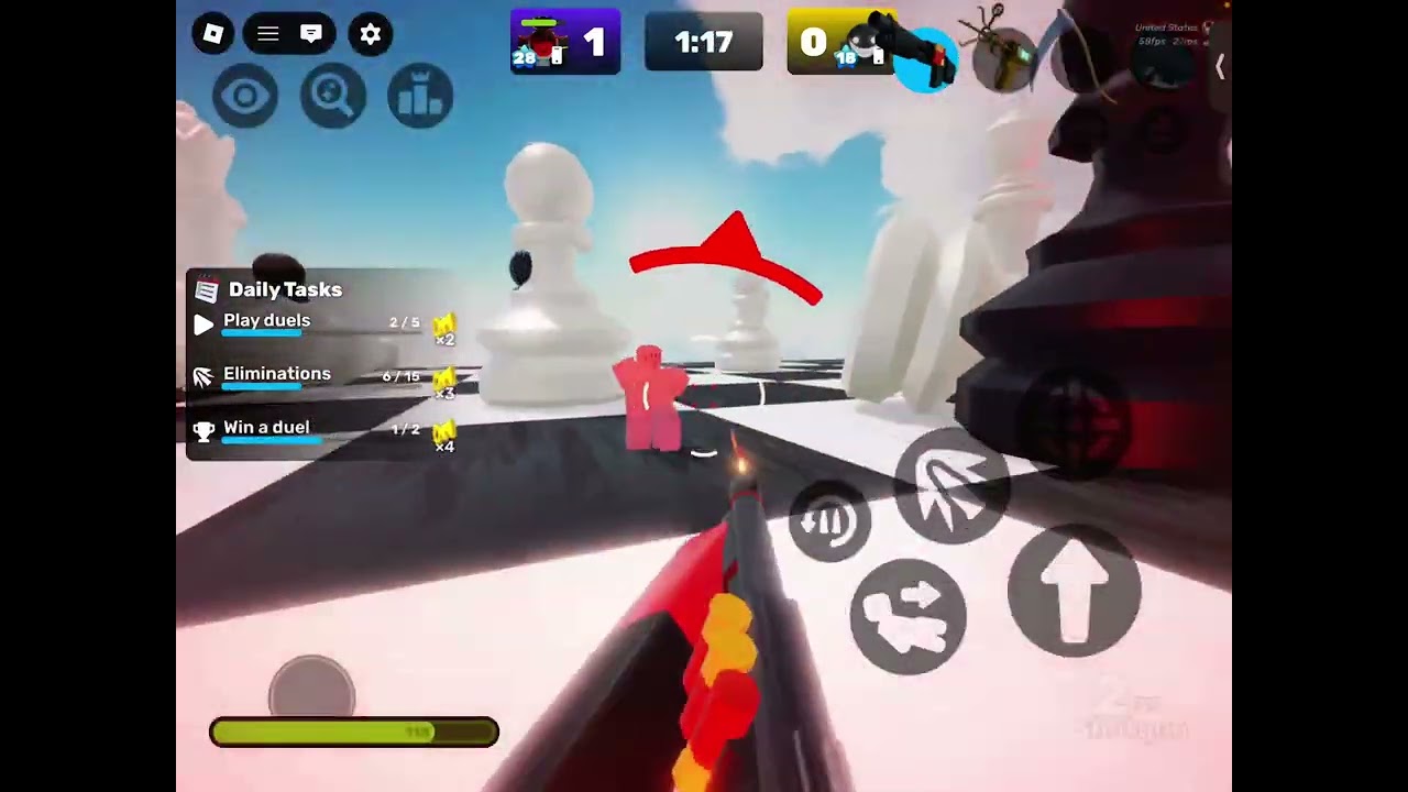 I played rivals with my friend
