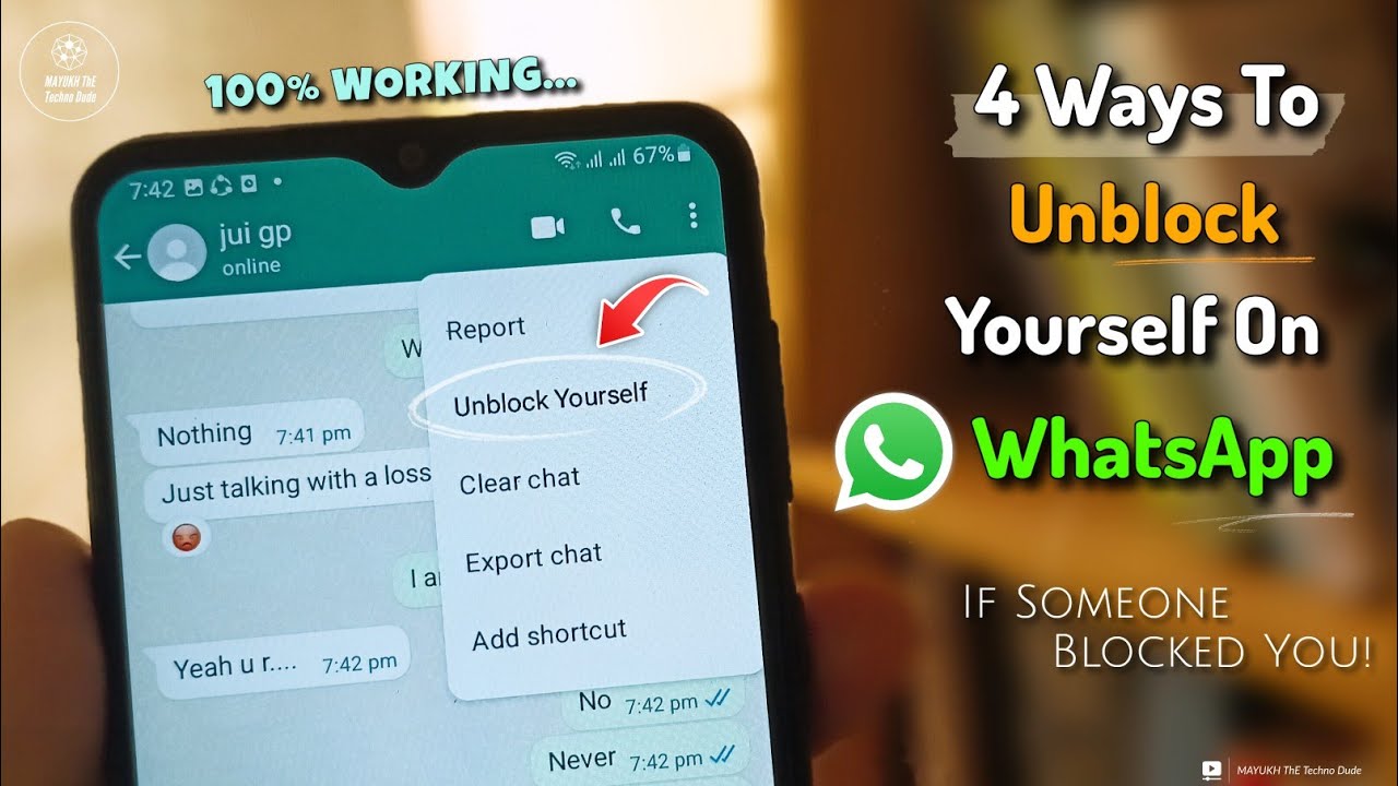 Как разблокировать себя в WhatsApp, если вас заблокировали [4 способа]