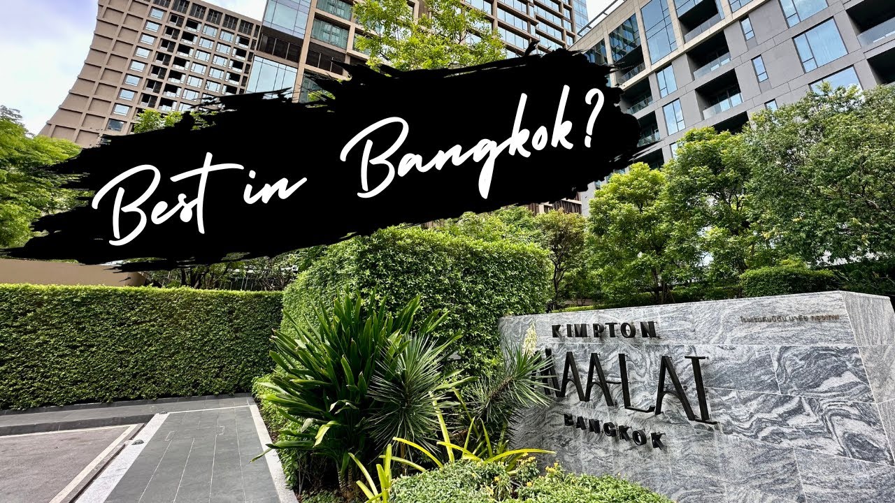 I stayed in Bangkok's best hotel! The Kimpton Maa Lai Suite