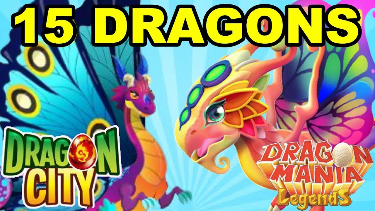 15 Dragons You Can Find In DML & Dragon City! (Which Ones Do You Prefer?)