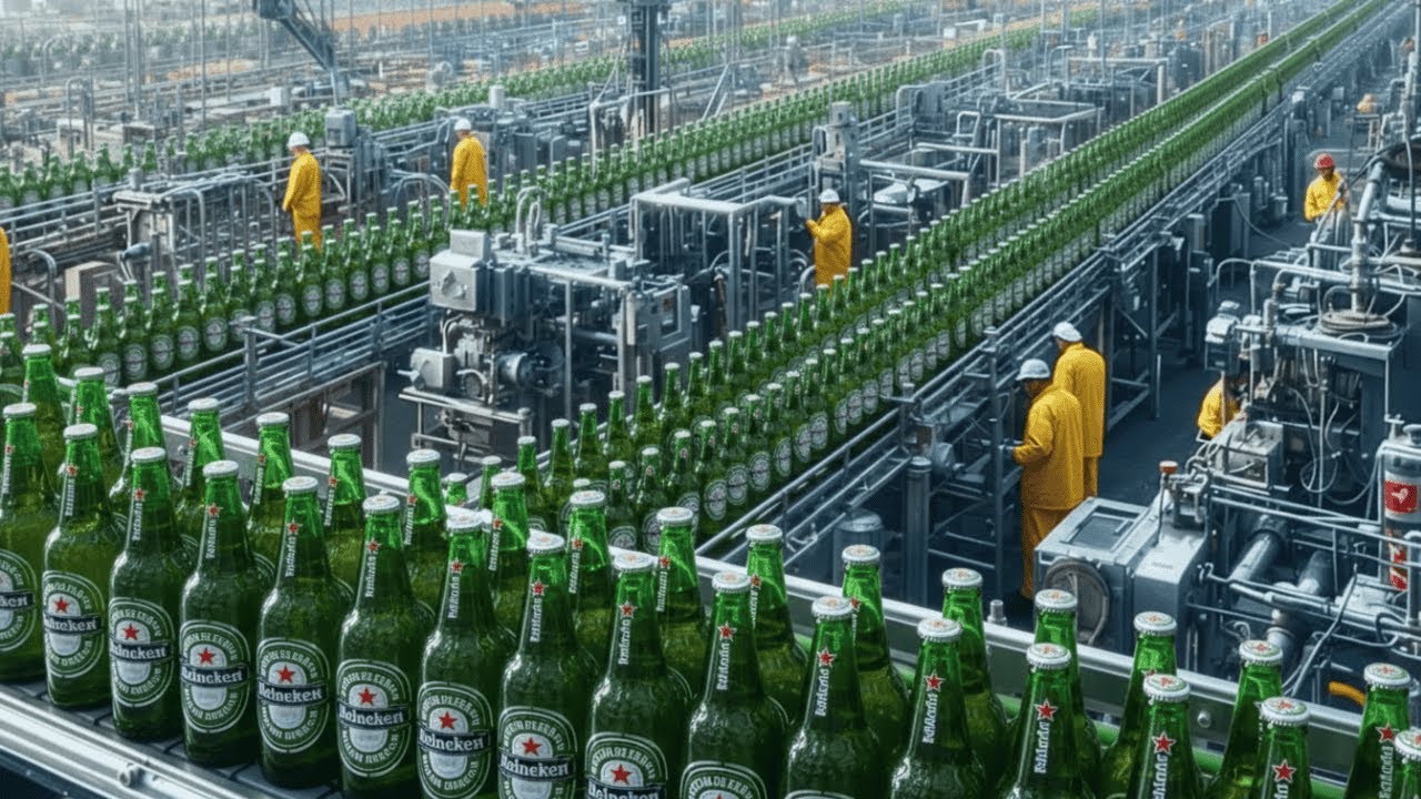 Dentro de Heineken: así se hacen 73,3 mil millones de cervezas frías al año