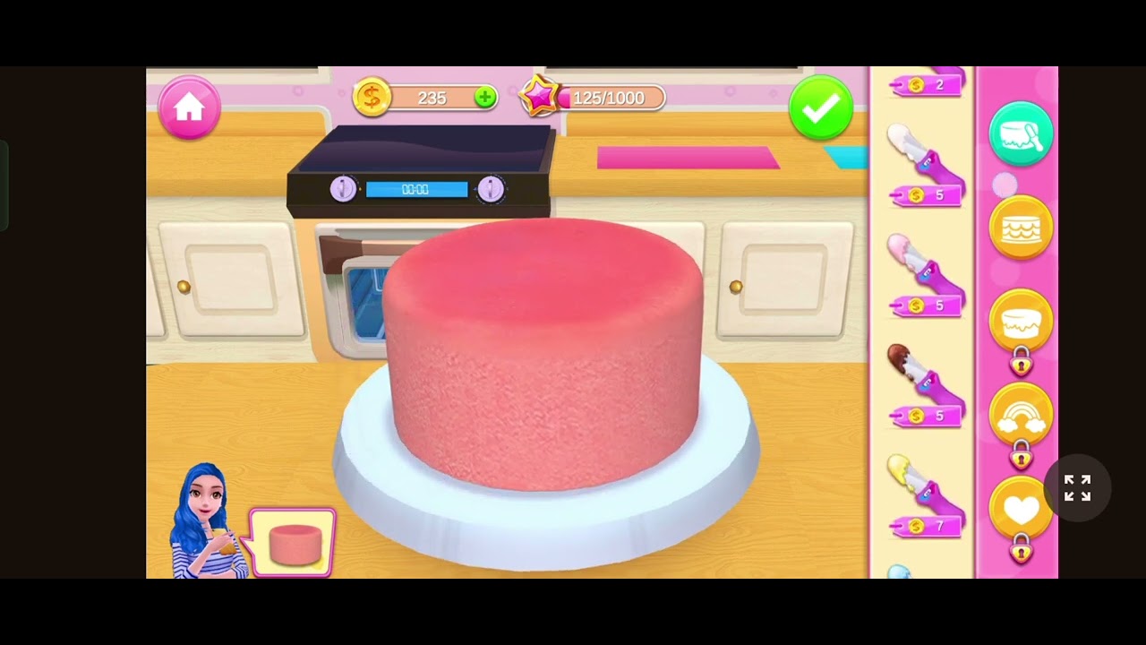 making  cakes and juices games