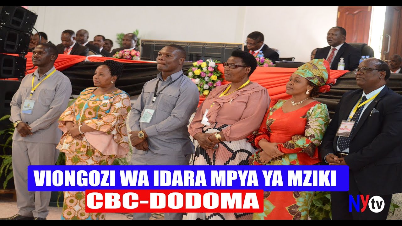 #DODOMA# VIONGOZI WA IDARA MPYA YA MZIKI WALIO SIMIKWA RASMI