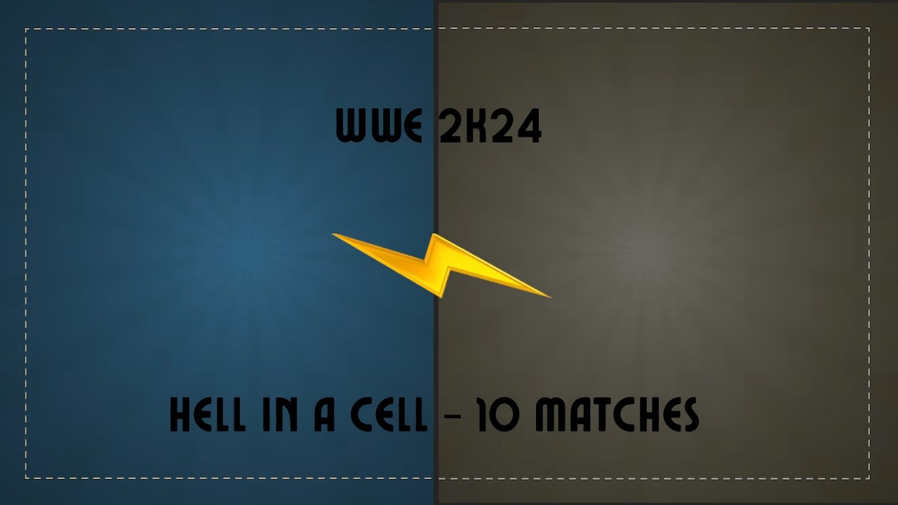 WWE 2K24 - Hell In A Cell - 10 Matches