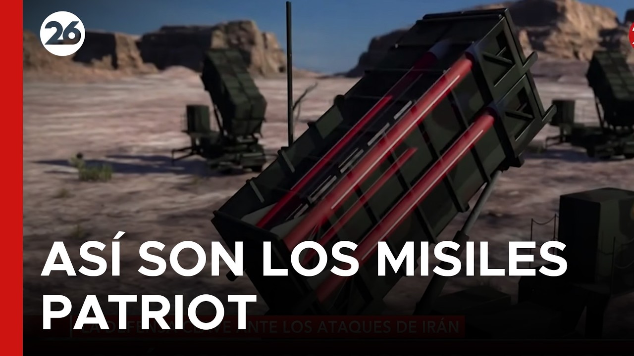 🇺🇸 Así son los misiles Patriot: La gran defensa de EEUU en la guerra contra Irán