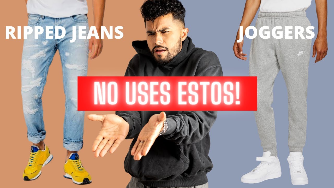 ¡5 Pantalones Que Los Hombres NUNCA Deben Usar!