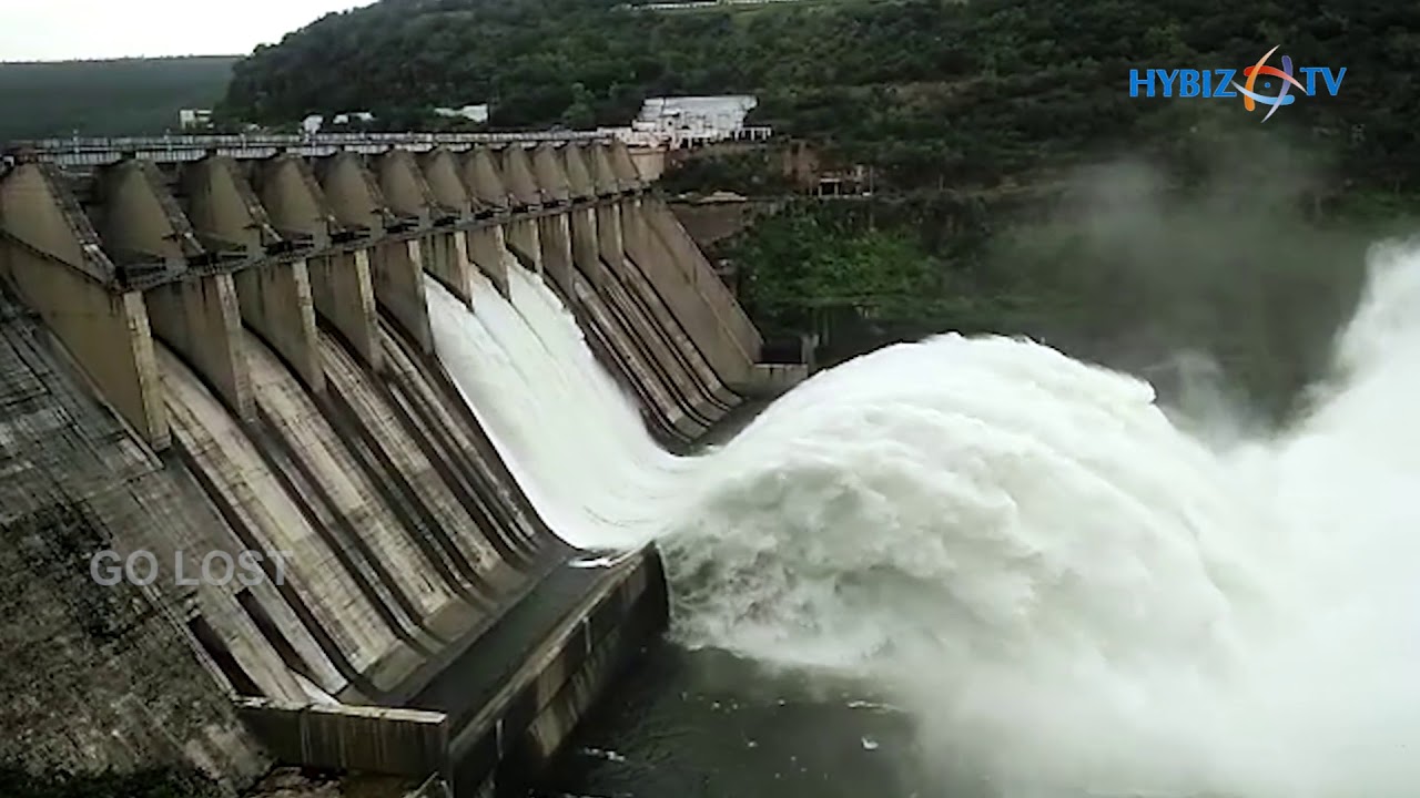 Srisailam Dam Gates Open Due to Heavy Inflow