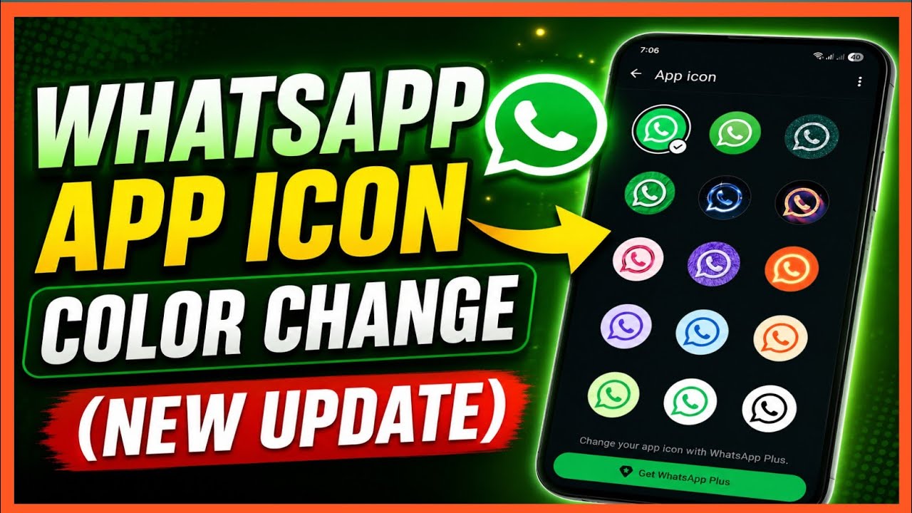 New Update: WhatsApp Icon Colour Change (2026) | Full Guide