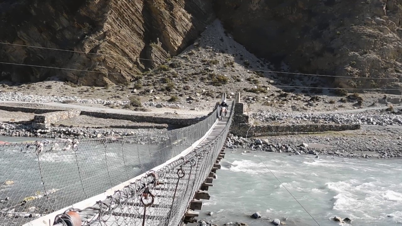 Kali Gandaki Nadi crossing near Marpha