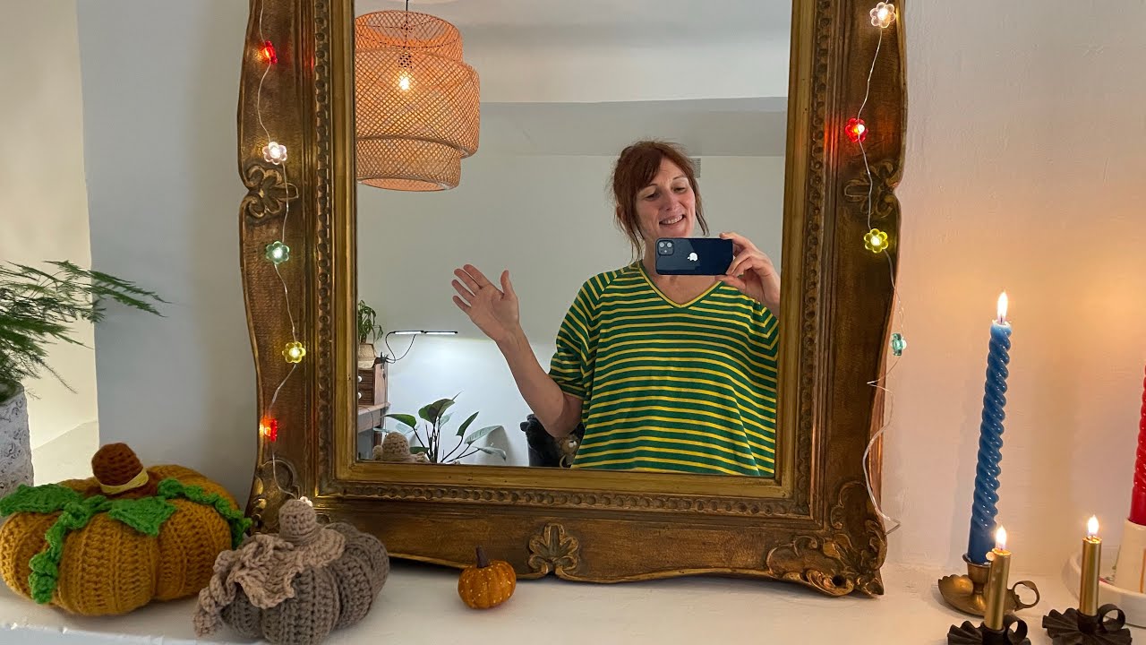 Vlog d’octobre semaine 2 , jardinerie , violette africaine, crochet , journaling